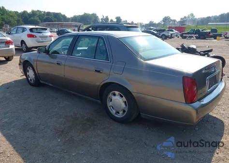 2000 Cadillac Deville Standard z USA, uszkodzony, nr VIN 1G6KD54Y3YU253802